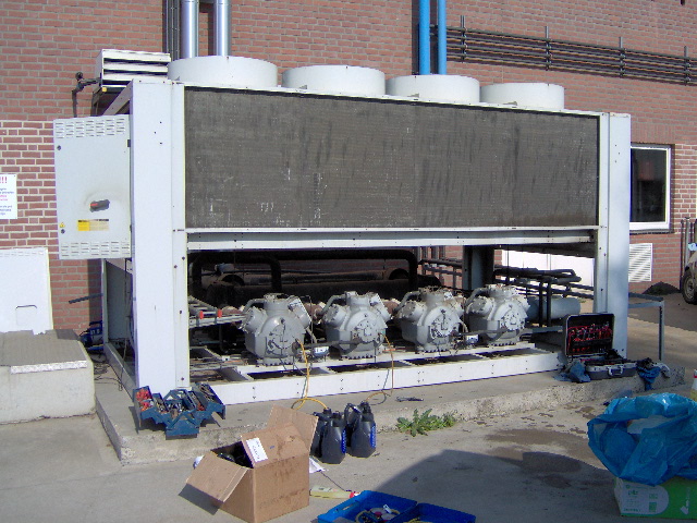 waterkoelers geplaatst door Cold Store Repair BV